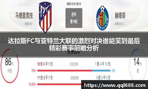 达拉斯FC与亚特兰大联的激烈对决谁能笑到最后精彩赛事前瞻分析